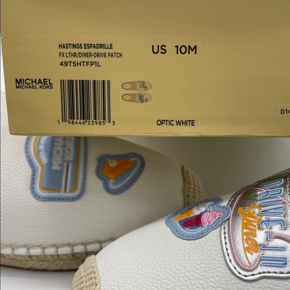 Michael Kors HASTINGS ESPADRILLE
FX LTHR/DINER-DRIVE PATCH
49T5HTFP1L Sneakers - Picture 16 of 16
